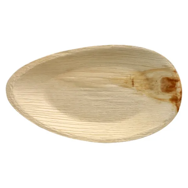 Farfurie ovala frunza de palmier 32x18 cm