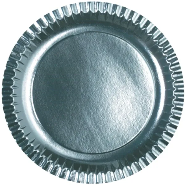 Tavita rotunda argintie 29 cm
